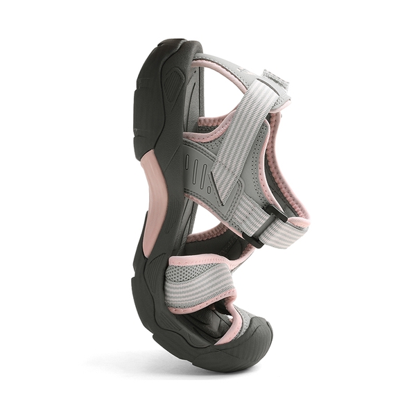 Women's Closed Toe Athletic Sport Sandals - GREY PINK - 3
